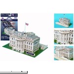 Liberty Imports 3D Puzzle DIY Model Set | Worlds Greatest Architecture Jigsaw Puzzles Building Kit White House White House B00FM6C3ZW